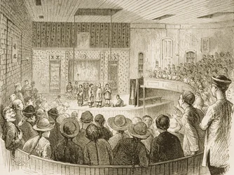 Chinees theater, San Francisco, Californië, uit 